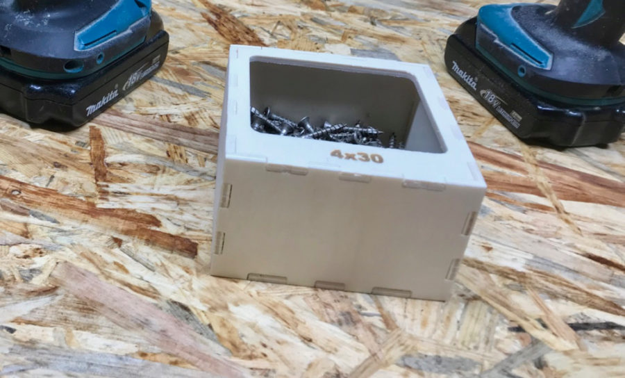 Schraubenaufbewahrung